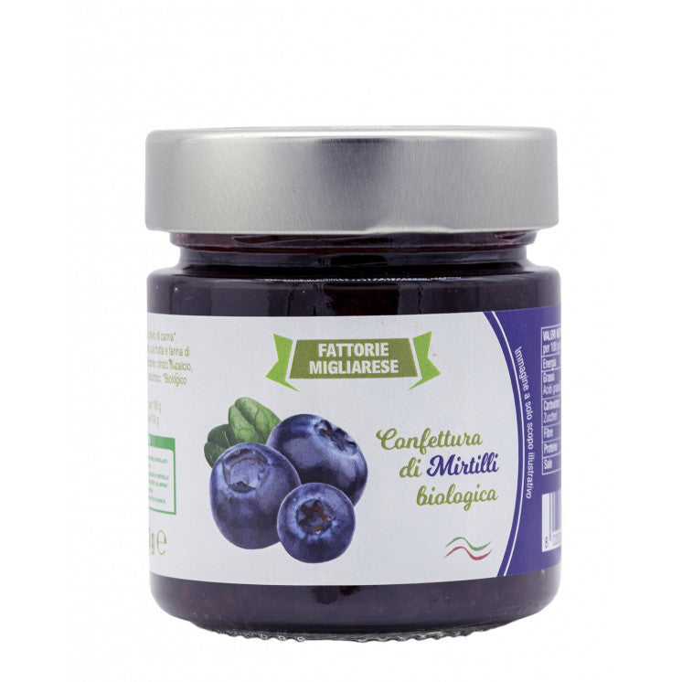 Confettura di Mirtilli Bio 280g x6 – Migliarese