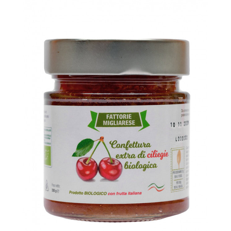Confettura Extra di Ciliegie Bio 280g x6 – Migliarese