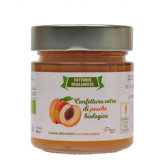Confettura di Pesche Bio 280g x6 – Migliarese