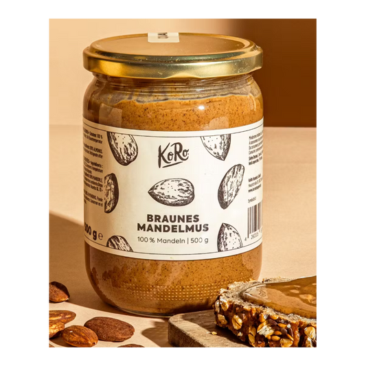 Crema di Mandorle Scura |Biologica | 6 x 500 g