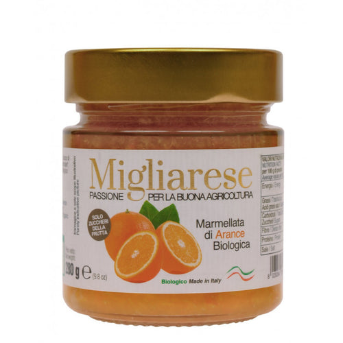 Marmellata di Arance Biologica 280g X 6 | Naturale e Artigianale